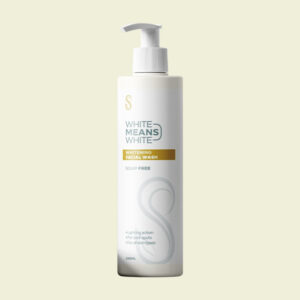 White Means White Facial Wash